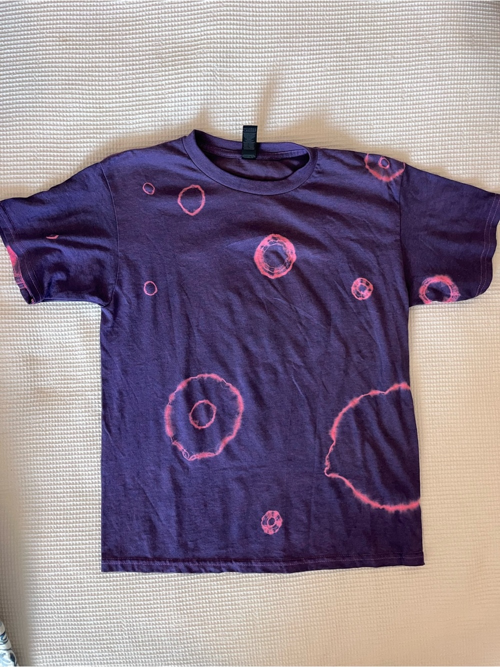 Custom Purple Tie-Dye Circle Phish Inspired Tee